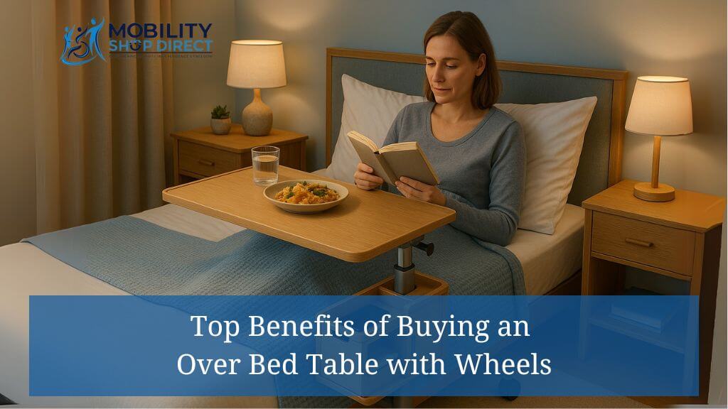 Top Benefits of Buying an Over Bed Table with Wheels