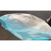 Image of Close up of the three nonwoven layers of a disposable face mask