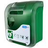Image of Alarmed Wall Mount AED Cabinet secure weatherproof outdoor AED storage enclosure