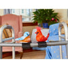 Image of Animatronic Bird Toy for Dementia on Walker