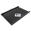 Image of Bariatric Wheelchair Platform Scale 300kg low profile black weighing platform with digital display