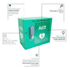 Image of CARDIACT Alarmed Outdoor AED Cabinet weather resistant galvanized steel AED storage with secure keypad access