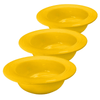 Image of Ceramic Scoop Bowl Cup For Seniors Yellow