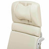 Image of Clinical Convalescent Recliner Chair with Lift-Up Seat, close-up of padded headrest and contoured back support