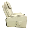Image of ComfortCare Zen Massage Recliner for Seniors Cream Side Right View
