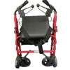 Image of 2-in-1 Walker Transport Chair Combination Folded