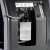 Image of DeVilbiss 525 - 5 Liter Home Oxygen Concentrator with Continuous Flow humidifier bottle and flow meter detail