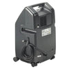 Image of DeVilbiss 525 - 5 Liter Home Oxygen Concentrator with Continuous Flow rear view with handle power cord and wheels