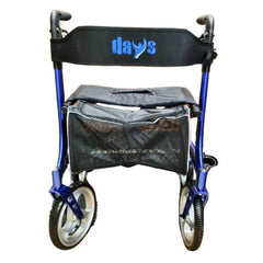 Deluxe Compact Outdoor Walker with Seat