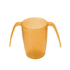 Image of Double Handled Cup With Measurements Orange