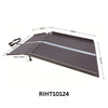 Image of Drive-In Wheelchair Ramp for Vehicle Access Portable Folding Mobility Ramp 124cm length for 10–14cm step heights