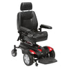 Image of Drive Titan Transportable Front Wheel Drive Powerchair headrest and upper backrest upholstery detail