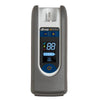 Image of Drive iGo2 Portable Oxygen Concentrator with Pulse Dose Flow front control panel showing digital display and buttons
