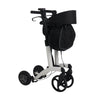 Image of Electric Folding Rollator Walker with Intelligent Power System folded compact for transport and storage