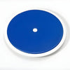 Image of Electric Reclining Bath Lift Seat with Hand Controller blue swivel transfer disc accessory with central hole