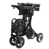 Image of Electric Rollator Walker With Seat And Foldable Frame compact folded design for storage and transport