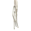 Image of Folding Shower Chair with Cut Away Front Folded 2