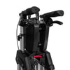 Image of Heavy Duty Portable Bariatric Walker Folded