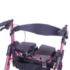 Image of Heavy Duty Portable Bariatric Walker Regal Rose