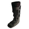 Image of Inflatable Ankle Walker for Foot and Ankle Fractures black tall boot front left view
