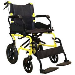 Lightweight Aluminum Transport Wheelchair