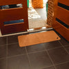 Image of Low Profile Absorbent Non-Slip Floor Mat 50 x 115cm Pebble near Door Entrance