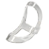 Image of Oval-8 Finger Splint for Trigger Finger & Arthritis transparent splint close up with support structure