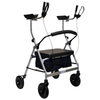 Image of PQUIP Bariatric Gutter Arm Walker PAB802 Silver