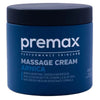 Image of Premax Massage Cream Arnica 400g jar with blue container and non greasy muscle relief formula