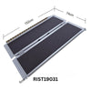 Image of RIST19031 Portable Folding Wheelchair Ramp lightweight slip-resistant access ramp 152cm x 74cm