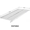 Image of RIST1964 Portable Folding Wheelchair Ramp lightweight aluminum disabled access ramp 152cm x 75cm