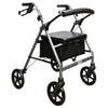 Image of RoverGlide 8 Inch Wheel Rollator Silver