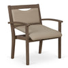 Image of Stand Assist Dining Chair 68cm dining armchair showing padded seat, back cushion, and sturdy wooden frame