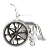Image of Swift Mobil-2 Height Adjustable Shower Commode Chair open seat with integrated splash guard insert