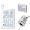 Image of Wireless Bed Exit Alarm Kit with Bed Pad and Receiver featuring pressure sensor pad cordless transmitter and plug in receiver unit
