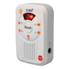Image of Wireless Bed Exit Alarm Pad Kit with 6 Channel Monitor close up of cordless monitor with LED display and reset button