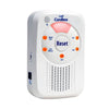 Image of Wireless Bed Pressure Pad Alarm Kit with 3 Channel Monitor Cura1 cordless alarm monitor front view