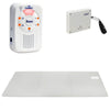 Image of Wireless Foldable Floor Sensor Mat Kit with 6 Channel Monitor including cordless monitor, foldable mat and control unit components