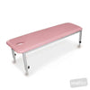 Image of Adjustable Height Metal Plinth – Single Section Treatment Table in Austex Studio+ Mink vinyl (AI colour preview)