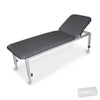Image of Adjustable Height Metal Plinth - Two-Section Treatment Table in Austex Studio+ Charcoal vinyl (AI colour preview)