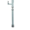 Image of Height adjustable telescopic leg on the bariatric over toilet frame