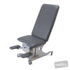 Image of EVO Gynae Chair - Electric Backrest in Austex Studio+ Pewter vinyl (AI colour preview)