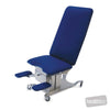 Image of evo gynae chair with electric backrest raised