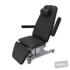 Image of EVO Podiatry Chair - Electric Hi-Lo in Austex Studio+ Black vinyl (AI colour preview)