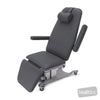 Image of EVO Podiatry Chair - Electric Hi-Lo in Austex Studio+ Charcoal vinyl (AI colour preview)