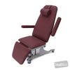 Image of EVO Podiatry Chair - Electric Hi-Lo in Austex Studio+ Ruby vinyl (AI colour preview)