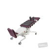 Image of EVO2 ACTIVE Sliding Tilt Table (Clear Span) - Hoist Access, Split Footplates, CPR Quick Release in Austex Studio+ Port vinyl (AI colour preview)