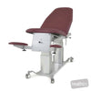 Image of EVO2 Gynae Examination Chair - Electric Backrest in Austex Studio+ Ruby vinyl (AI colour preview)