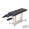 Image of EVO2 Five-Section Treatment Table in Austex Studio+ Black vinyl (AI colour preview)