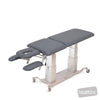 Image of EVO2 Five-Section Treatment Table in Austex Studio+ Pewter vinyl (AI colour preview)